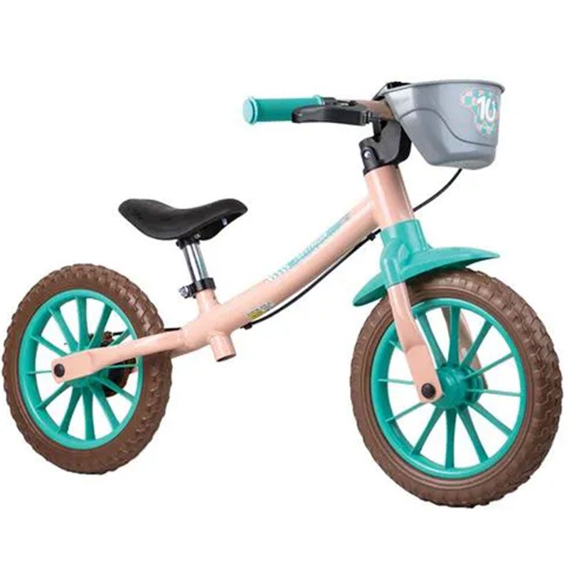 BICICLETA NATHOR ARO 12 BALANCE BIKE LOVE 