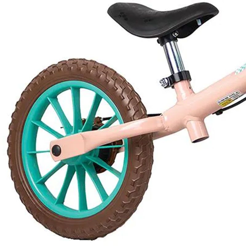 BICICLETA NATHOR ARO 12 BALANCE BIKE LOVE 