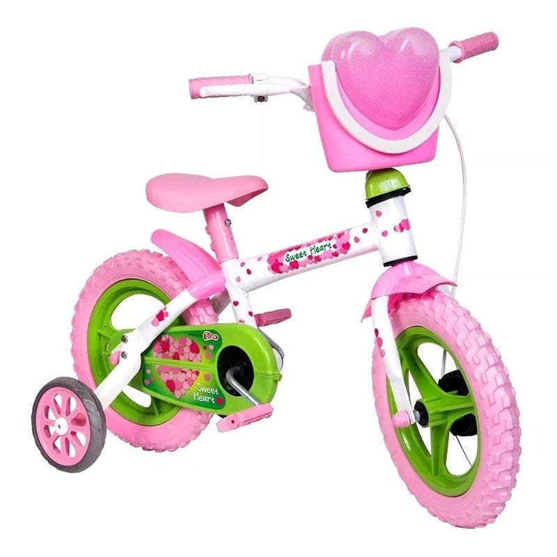 Bicicleta Infantil Sweet Heart Aro 12