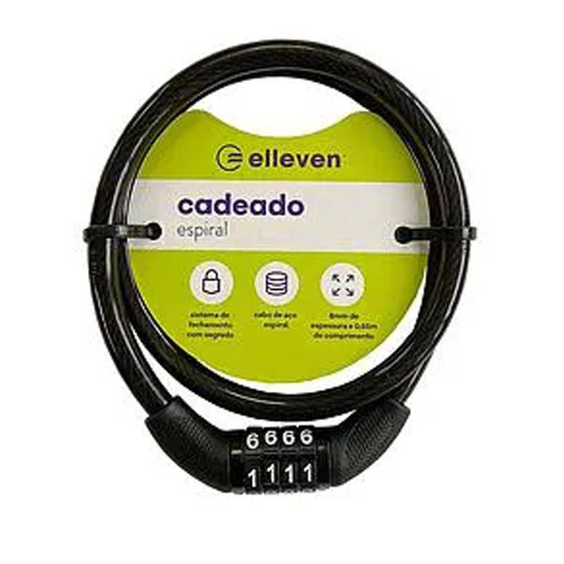 CADEADO ESPIRAL DE SEGREDO 8mmX650mm 