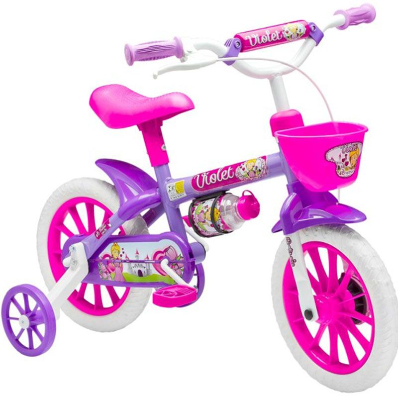 BICICLETA NATHOR ARO 12 VIOLET