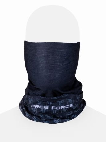 BANDANA FREE FORCE BLACK 