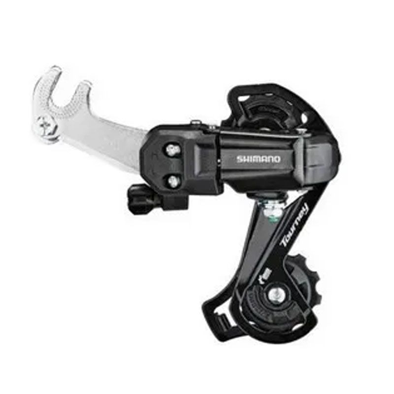 CAMBIO TRASEIRO SHIMANO TY-200 C/ GANCHEIRA