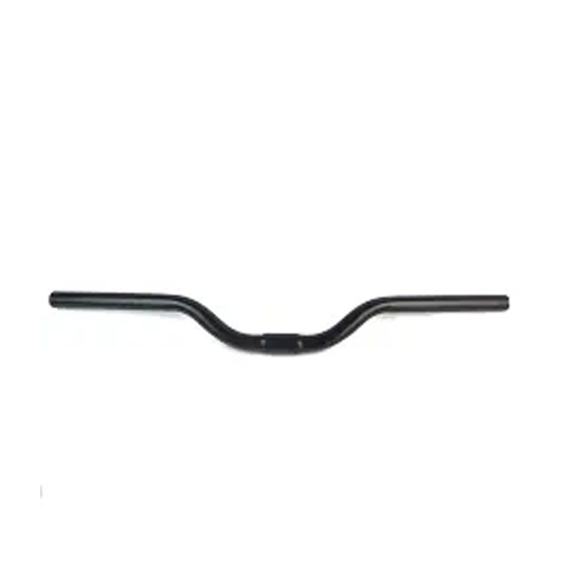 GUIDÃO MTB CURVO AÇO 7cm PRETO 580mm (24/26)